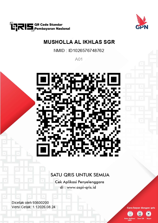 QRIS Donasi Musholla SGR